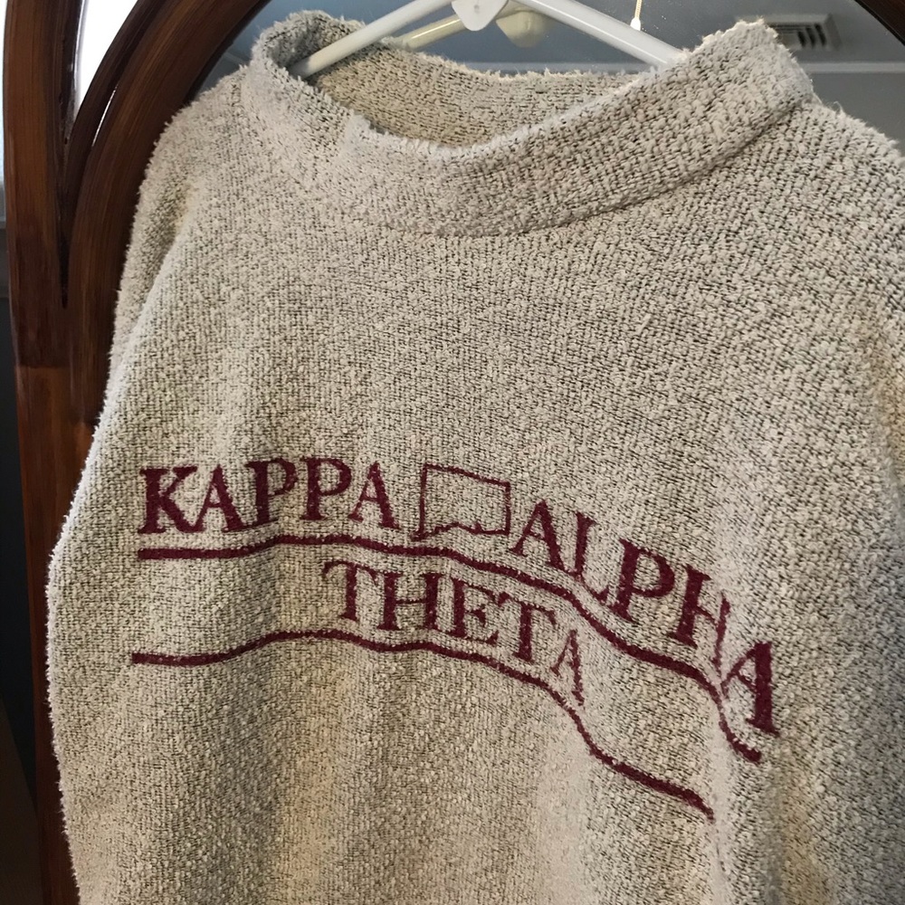 Woolly threads- kappa alpha theta CT sweatshirt